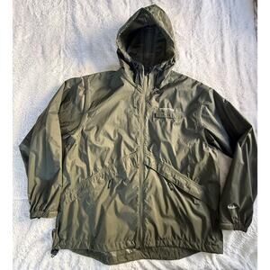 Field & Stream Hooded Rain Jacket HydroProof Ultra Men’s Large Fishing Hiking